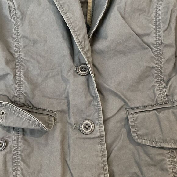 Eddie Bauer Gray Button Up Blazer Size Medium - Picture 2 of 8